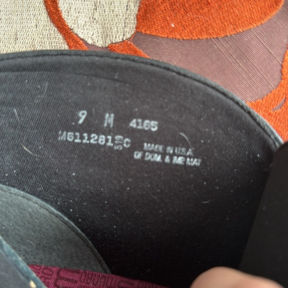 MUNROE BLACK LEATHER ANKLE BOOT Sz: 9M - Picture 7 of 7